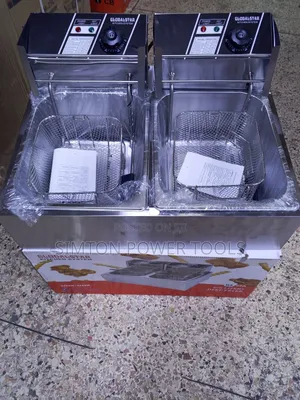 Global Star Electric Deep Fryer Double 6+6 Litre