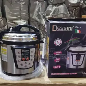 Dessini 6-Liter Electric Pressure Cooker for Easy Home Cooking
