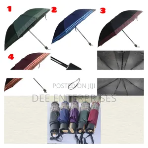 Strong Purse Sized Checked Umbrellas
