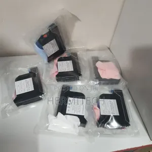 Red, Yellow and Black Handheld Inkjet Printers Cartridges