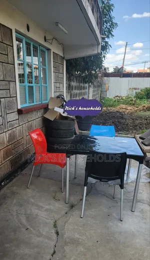 3 Bruno Plastic Chairs With Premium Plastic Table Set