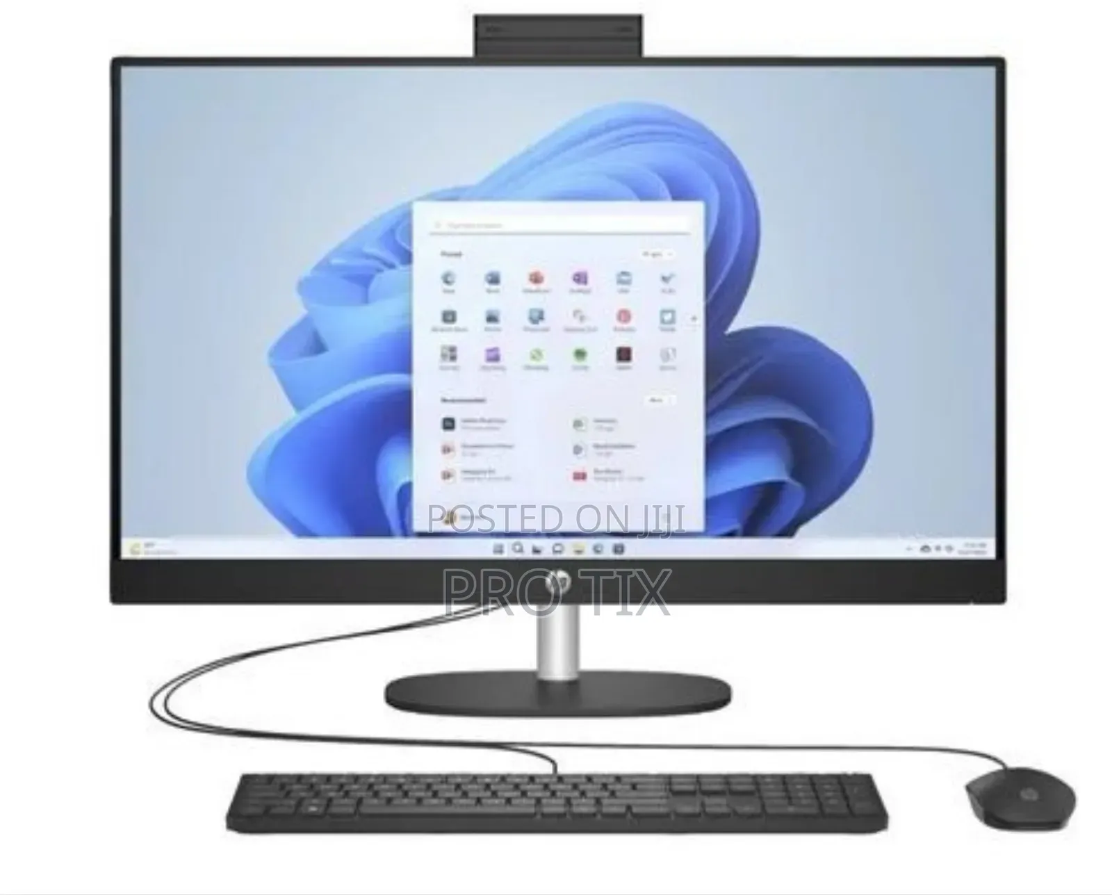 New Desktop Computer HP AiO 27 8GB Intel SSD 512GB