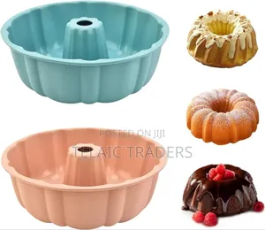 3d Donut Shape Silicon Baking Cake Tin