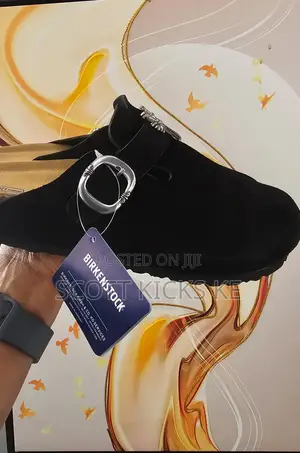 Chrome Hearts Birkenstock Slides 'Black'