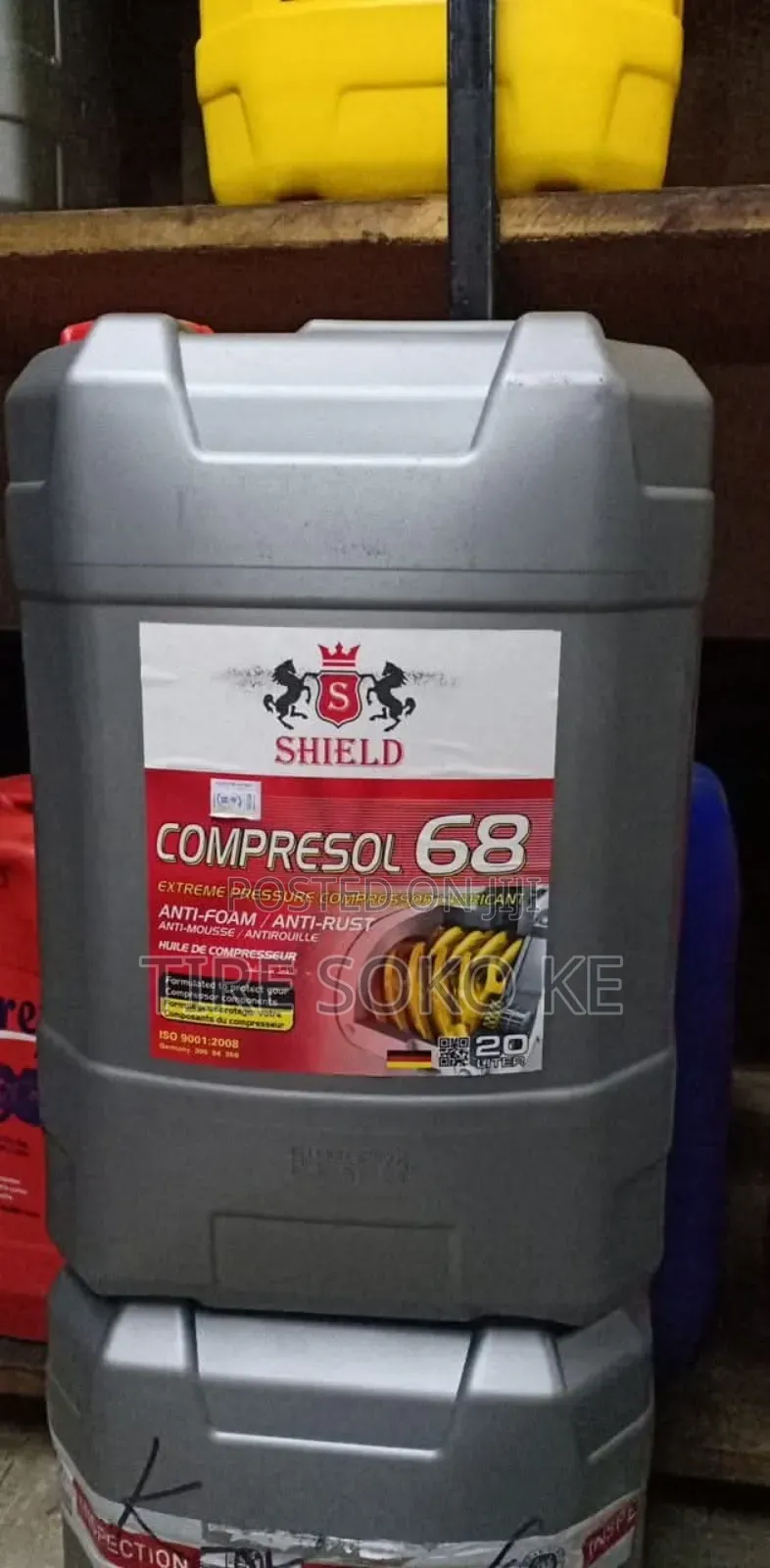 Shield Compressor Oils Available (Iso 46/68/100)