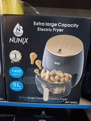 Nunix 5l Electric Air Fryer Model: Af-05gl 