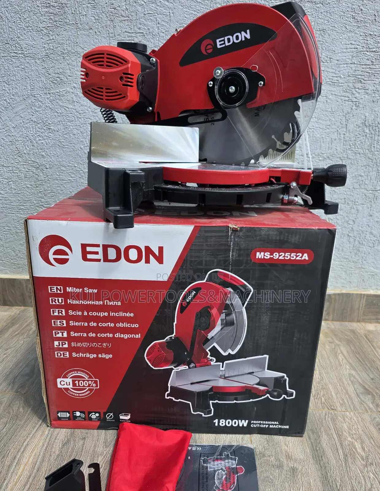 Edon 1800w Miter Saw/ Mitre Saw