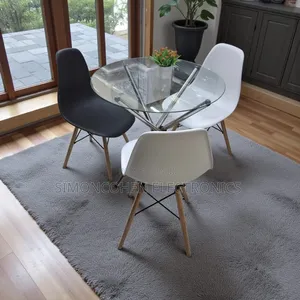 3 Seater  Glass Dining Table