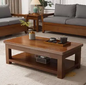 Office Coffee Tables; Mahogany Office Lobby Center Table