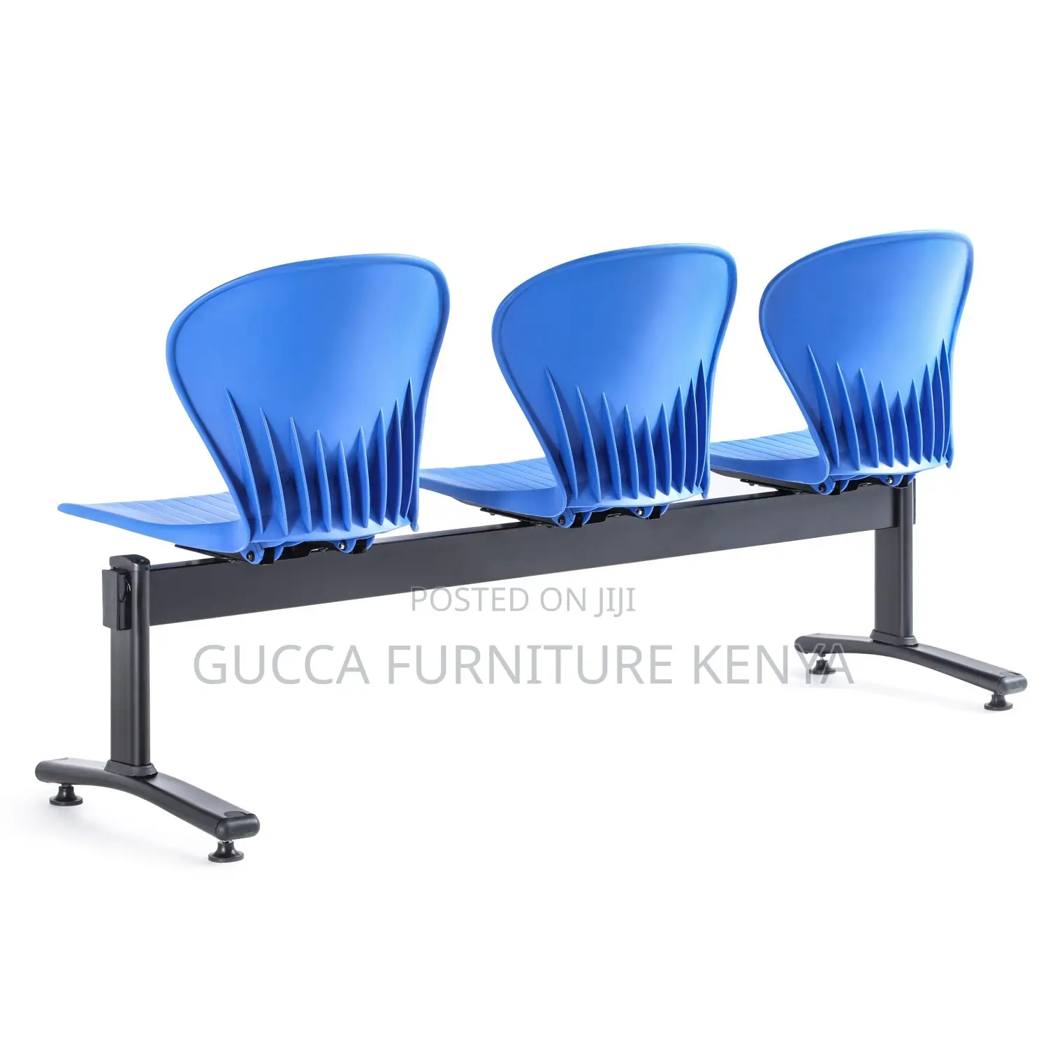 3-link Plastic Back Reception Waiting Bench