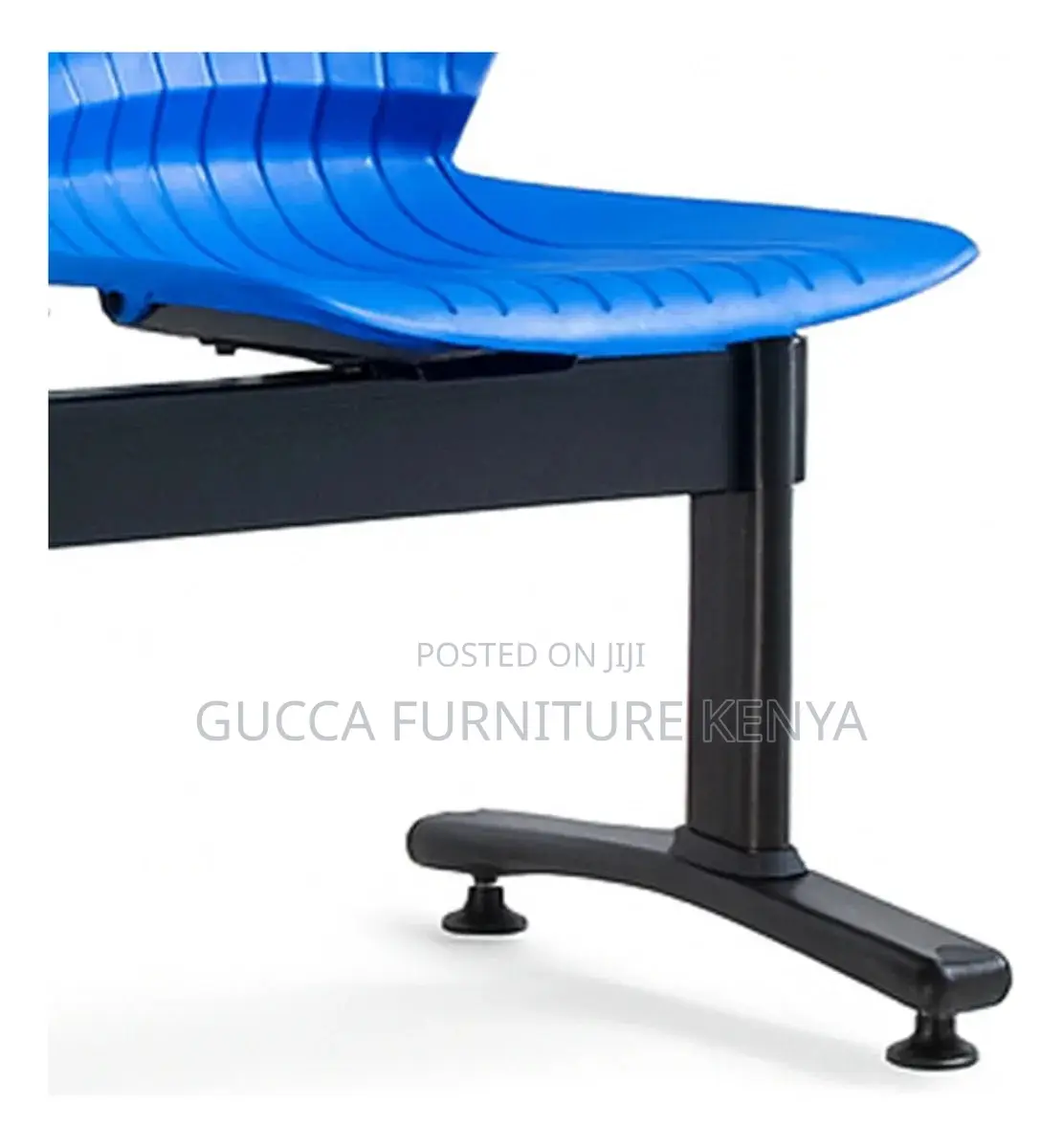 3-link Plastic Back Reception Waiting Bench