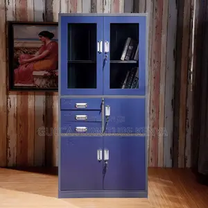 2-door Blue Metallic Filling Safe Cabinet