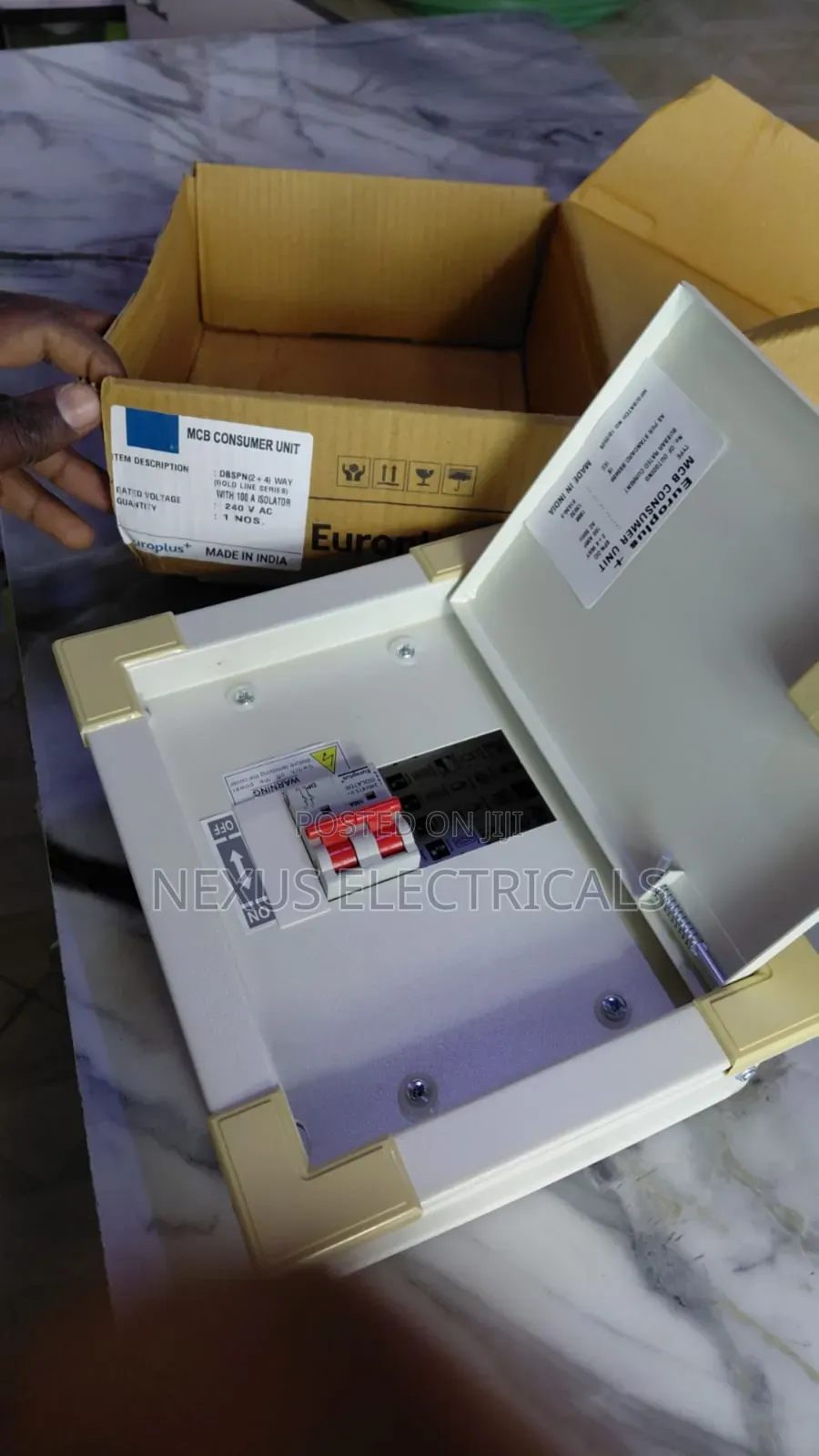 Consumer Unit 4way Europlus
