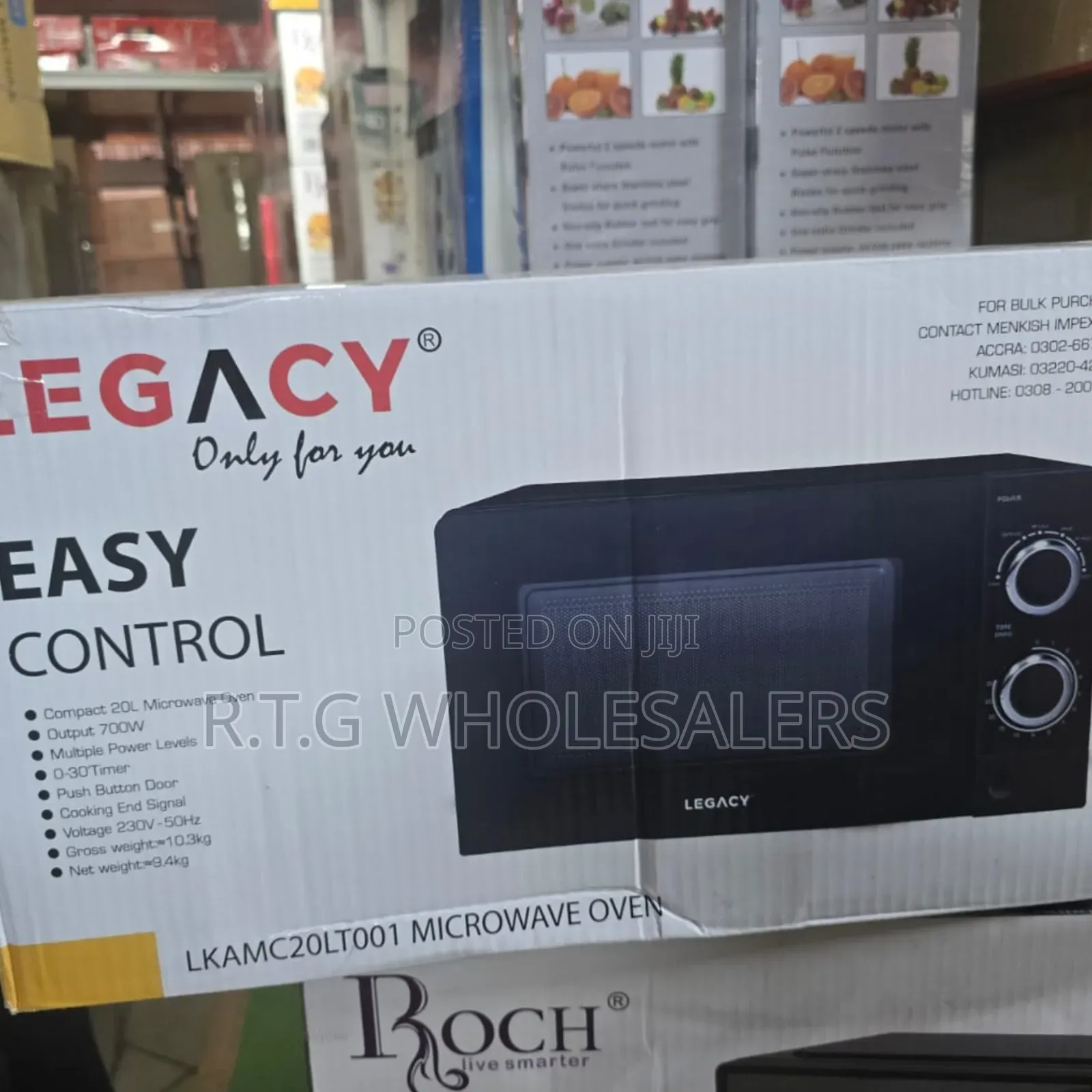 Legacy 20 Litres Microwave With Dial Control