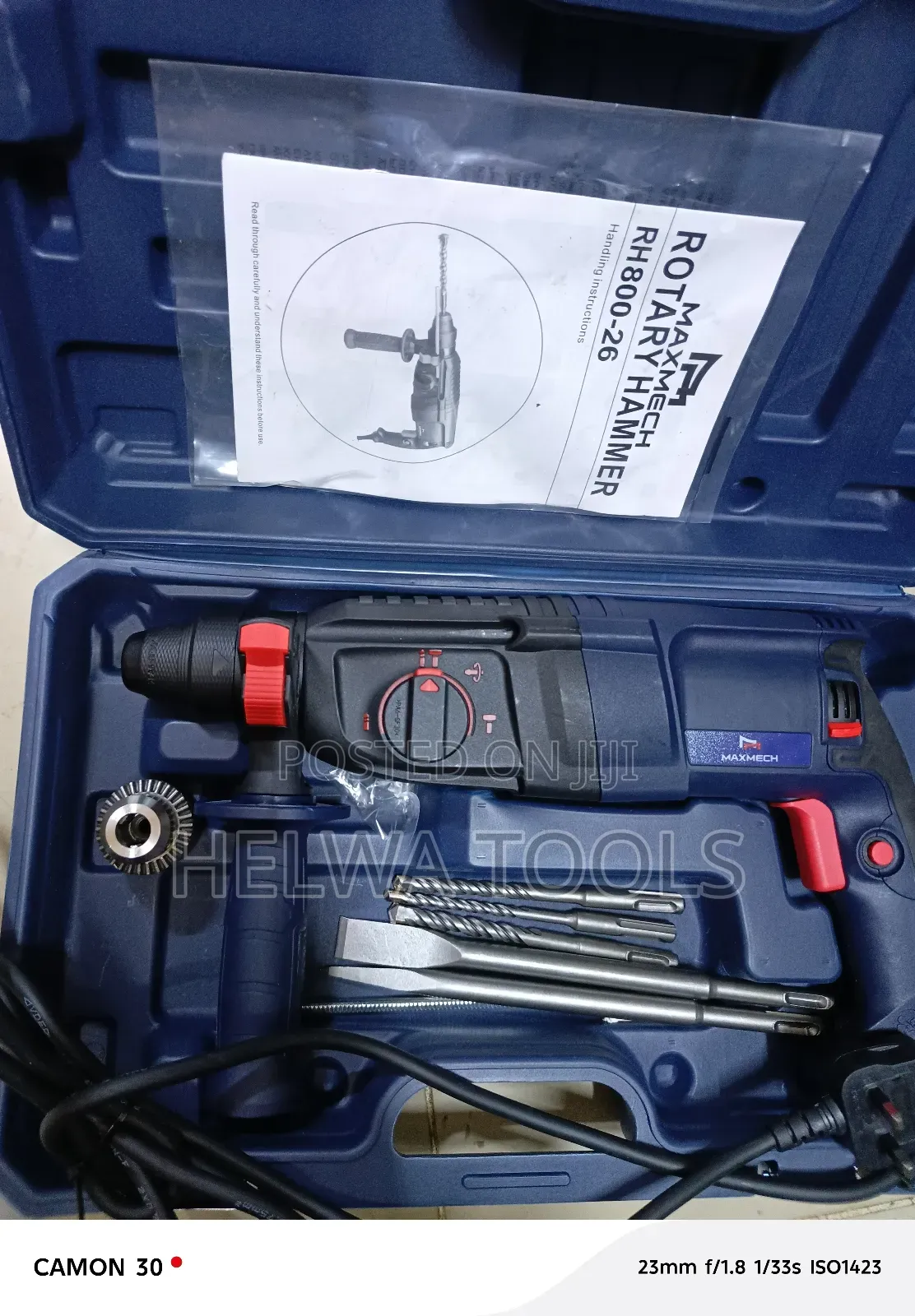 Rotary Hammer 800 Watts Maxmech