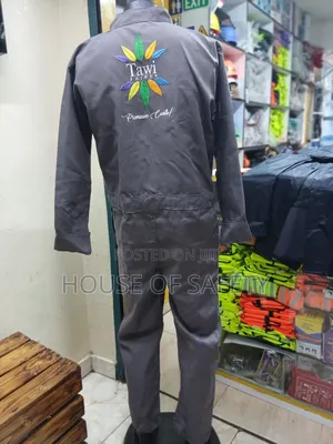 Relaxed Fit Overall Material