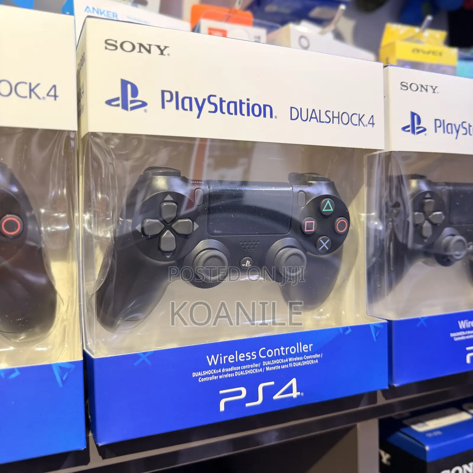 Ps4 Dualshock Controller Black!! Ps4 Pad Black!!