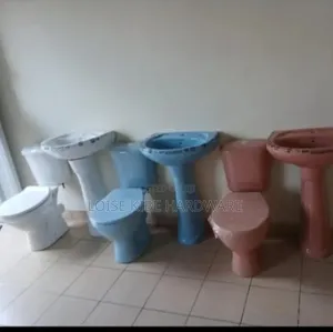 Coloured Set Toilet Available