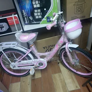 Size 20 Kids Bicycle Pink Colour