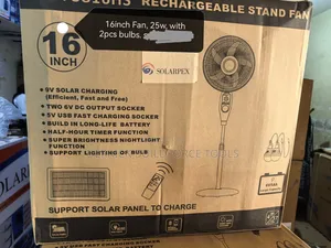 Solarpex Solar Rechearable Fan
