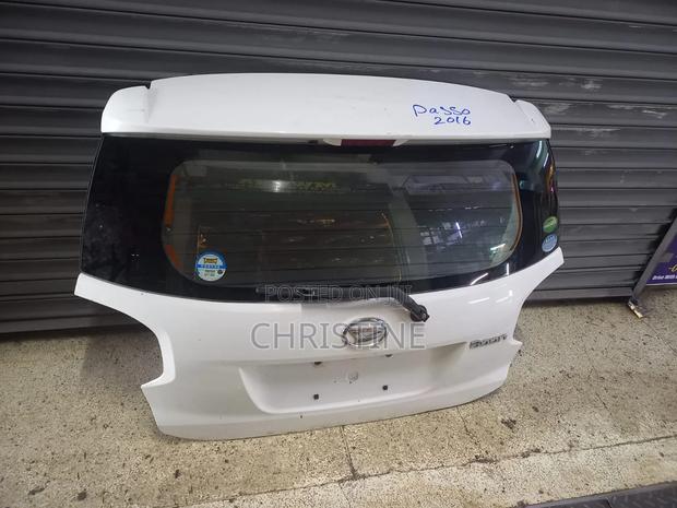Toyota Passo 2016 Boot /Tailgate Complete