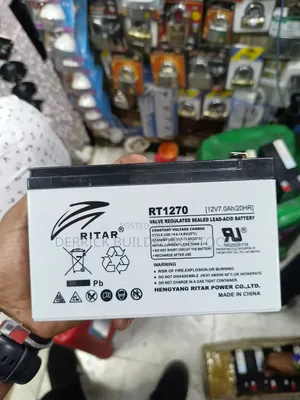 Ritar 12v 7ah Ups Backup Battery