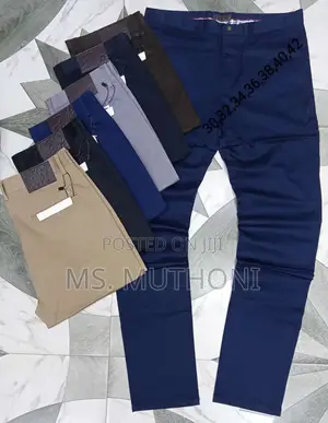 Gents Quality Khaki Trousers Size Size 30-42