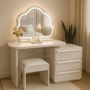 Dressing Table; Vanity Table Makeup Vanity With Lights