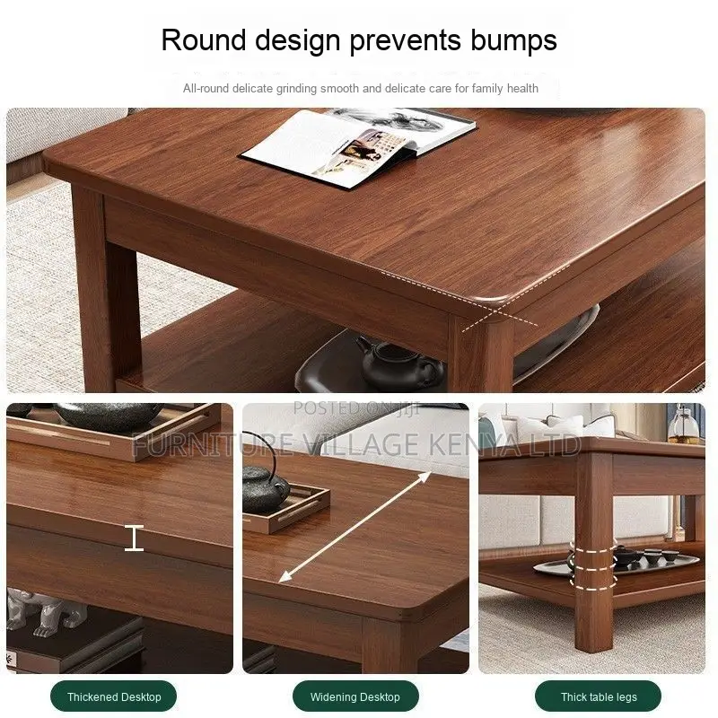 Coffee Table; 1200mm Mahogany Coffee Table