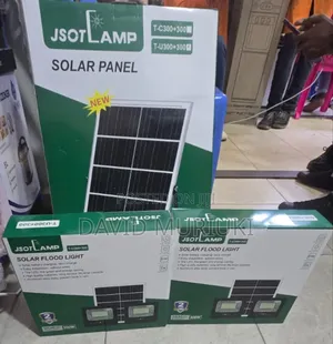 Jsot 600w (300+300w) Solar Led Flood Light – Waterproof Ip67