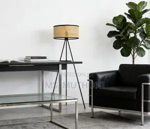 Modern Boho Tripod Floor Lamp