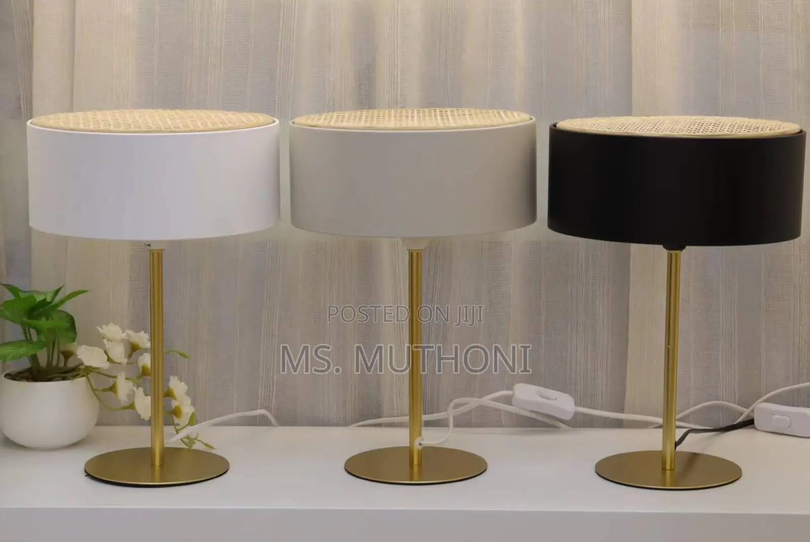 Modern Gold Table Lamp