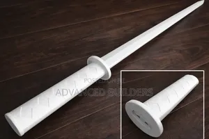 3d Printed Collapsing Katana Sword White