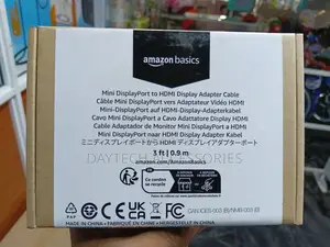 The Amazon Basics Mini Displayport to Hdmi Display Adapter Cable