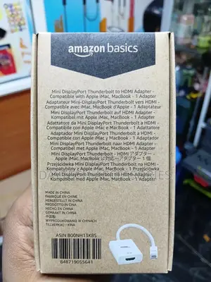Amazonbasics Mini Displayport (Thunderbolt) to Hdmi Adapter - White