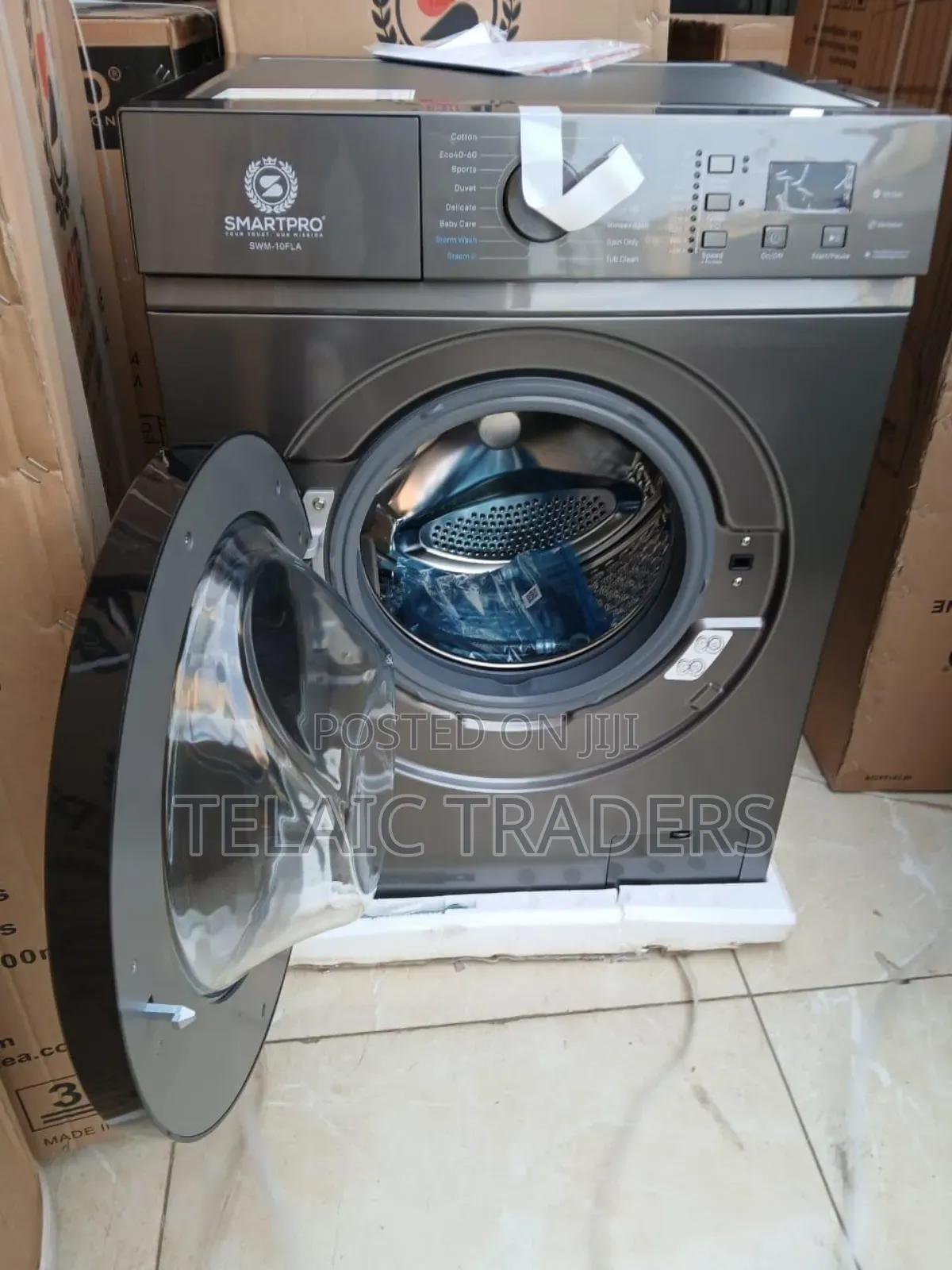 Smartpro 10kg Front Load Washing Machine