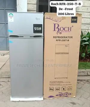 Roch 206 Litres Double Door Fridge