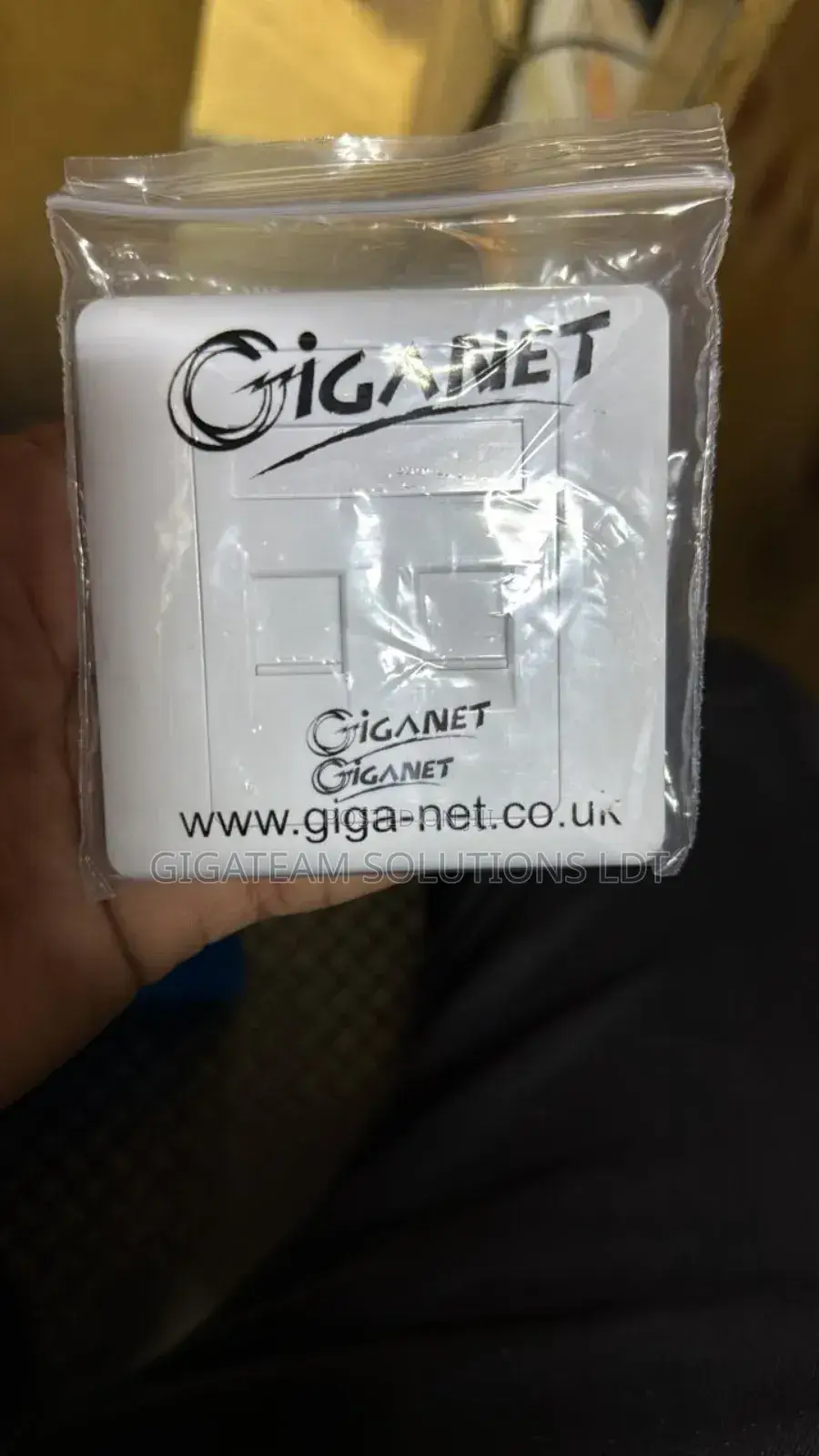 Giganet Faceplate