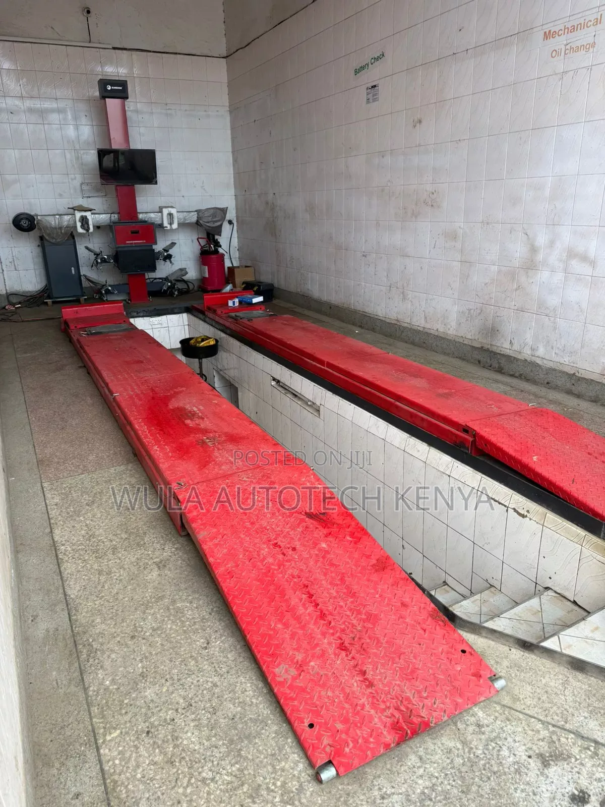 Best Design Wheel Alignment Machine With Pit Rack Without Legs