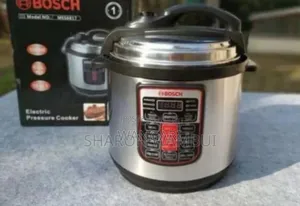 Home Use. Powerful Bosch Electric Pressure Cooker. 6 Itres