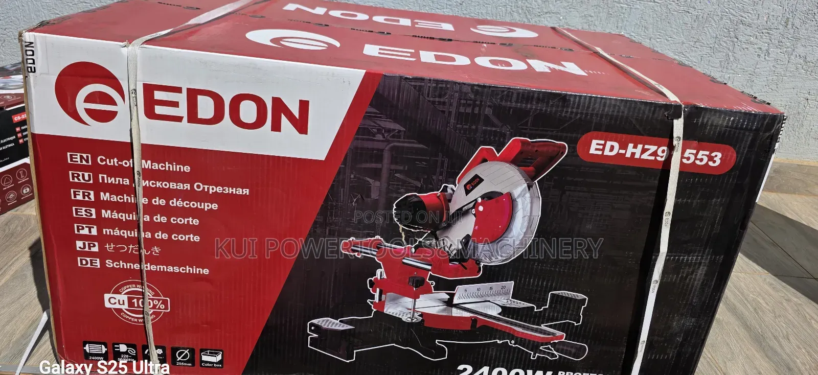 Edon Sliding Cut Off Machine/ Sliding Mitre Saw