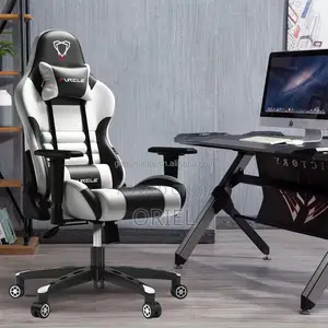 Modern Gaming Chair : Generic Black White Executive Gaming Chair