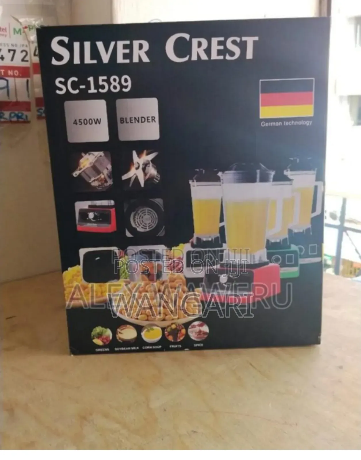 Model Sc 1589 New Silver Crest Commercial Blender