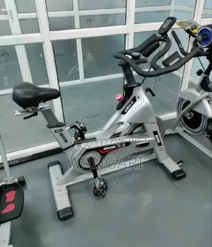 White Spinning Bikes