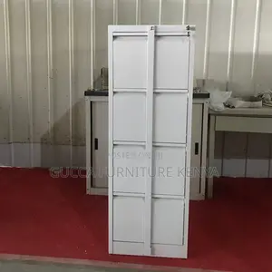 4-drawer Metallic Filling Cabinet With Bar