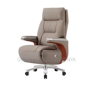 Leather Reclining Executive High-back Seat