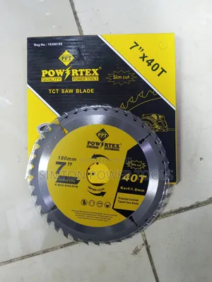 Powertex TCT Saw Wood Blade 7 Inch 40t