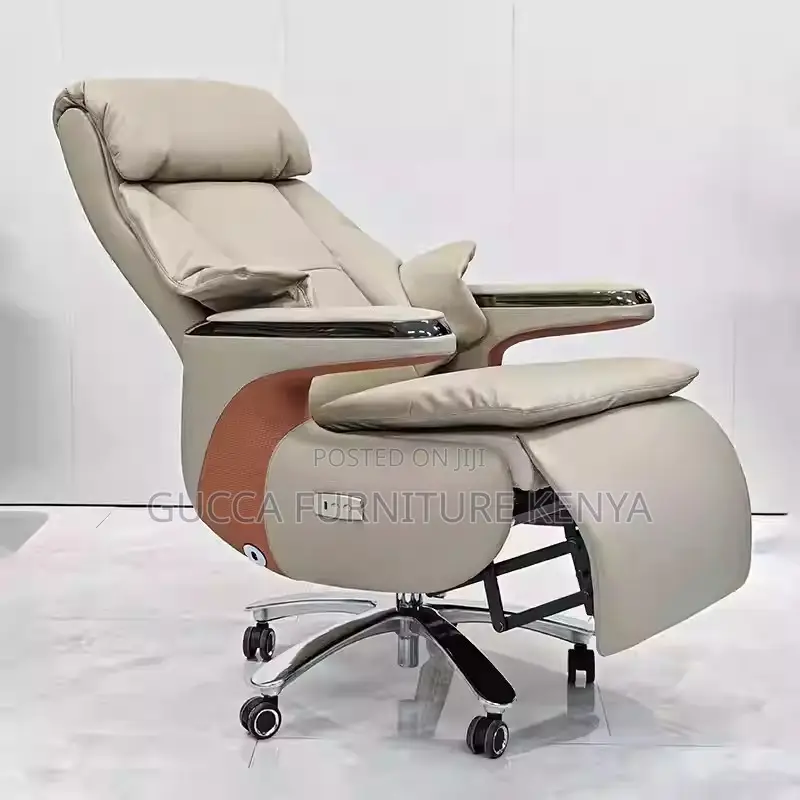 Leather Reclining Executive High-back Seat
