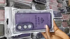 Swenki Vivo V50 Lite 5g Transluscent Matte Finish Case -Purple