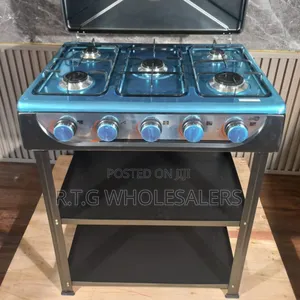  Starlux Standing Cooker – 5 Burners Storage Shelves